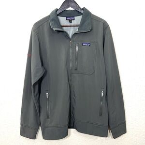 Patagonia Men’s Sidesend Jacket Soft Shell Outerwear Gray Size L